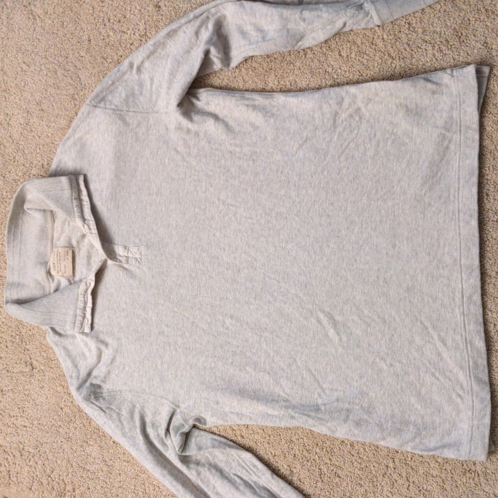 J Crew utility jersey shirt